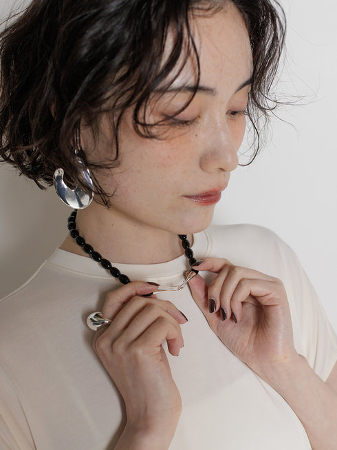 ニュアンスプレートピアス /0052-262RT